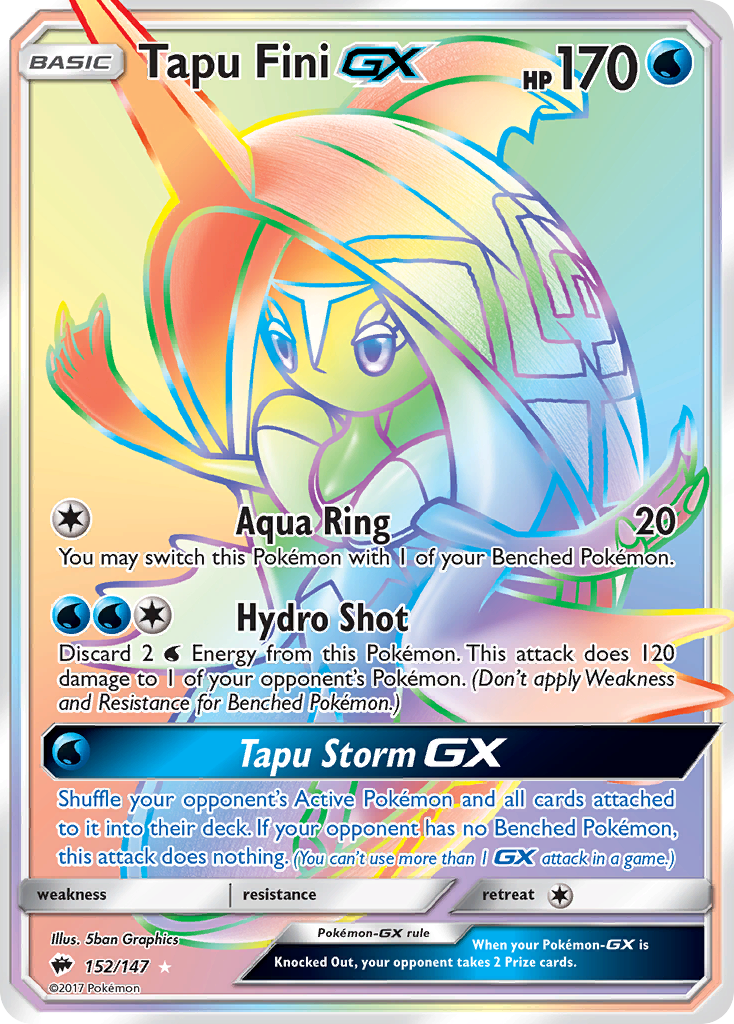 Tapu Fini-GX (152/147)