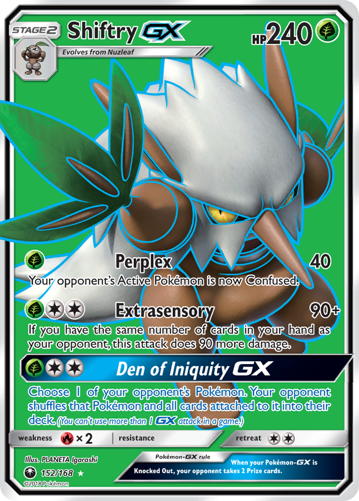Shiftry-GX (152/168)