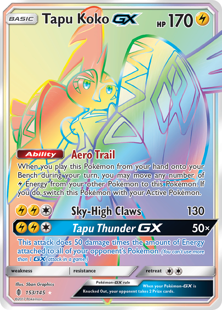 Tapu Koko-GX (153/145)
