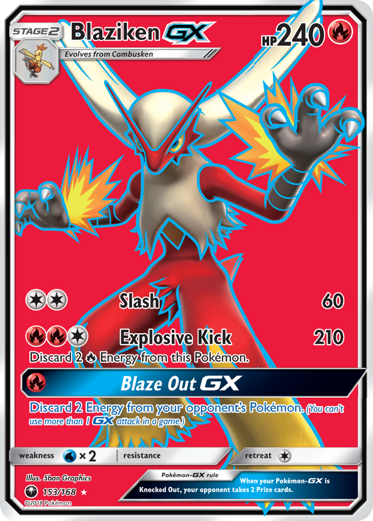 Blaziken-GX (153/168)