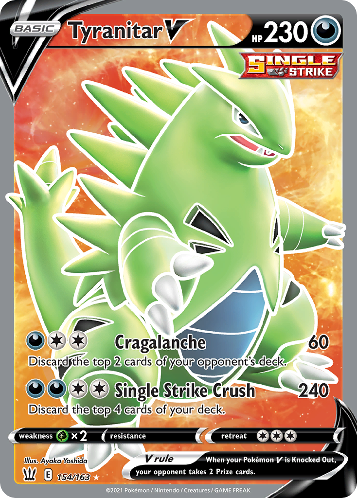 Tyranitar V (154/163)