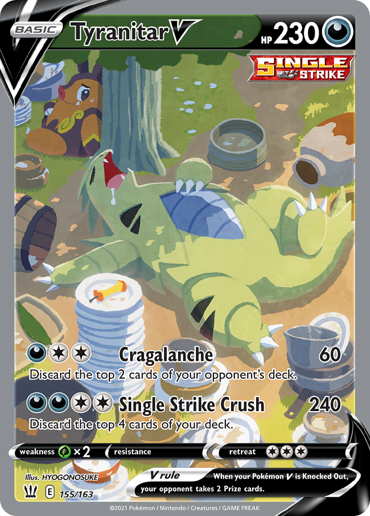 Tyranitar V (155/163)