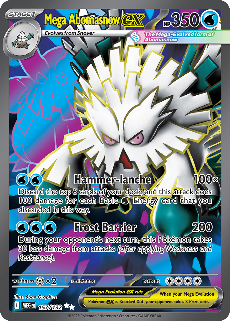 Mega Abomasnow ex (157/132)