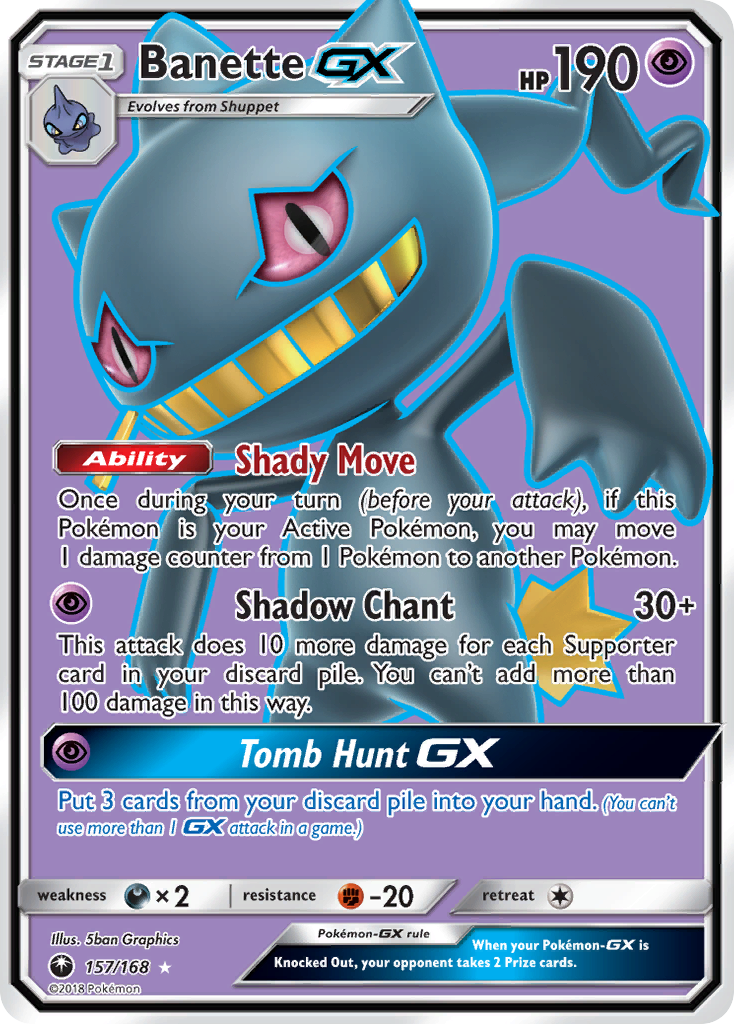 Banette-GX (157/168)