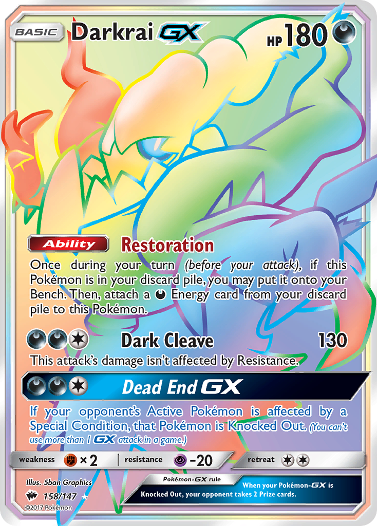 Darkrai-GX (158/147)