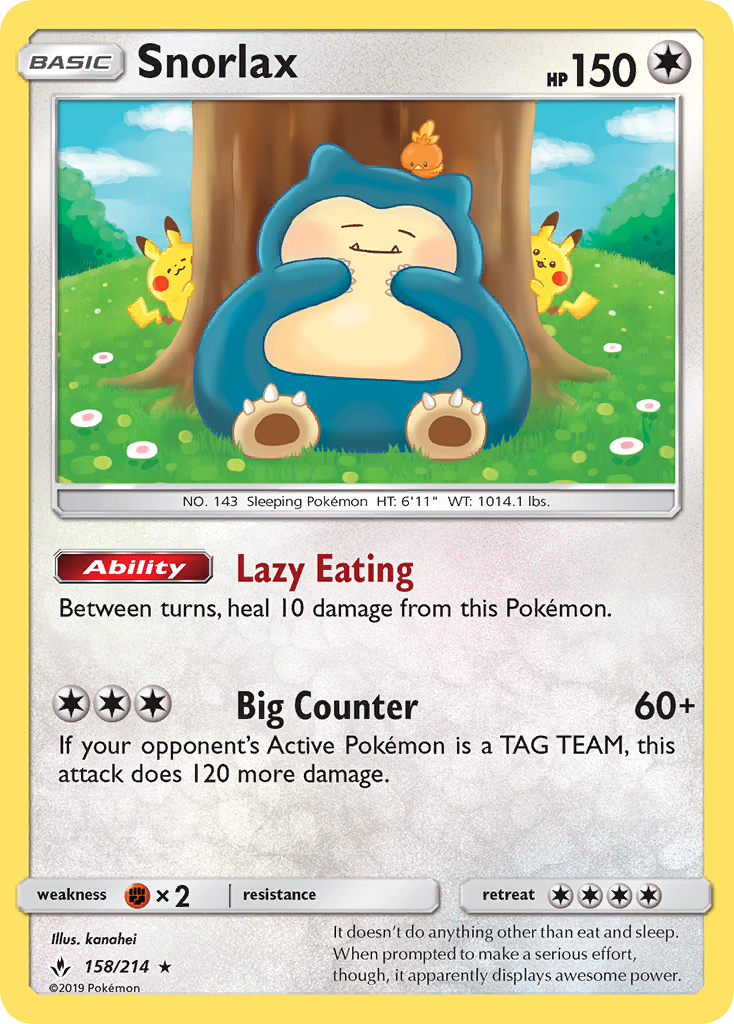 Snorlax (158/214)