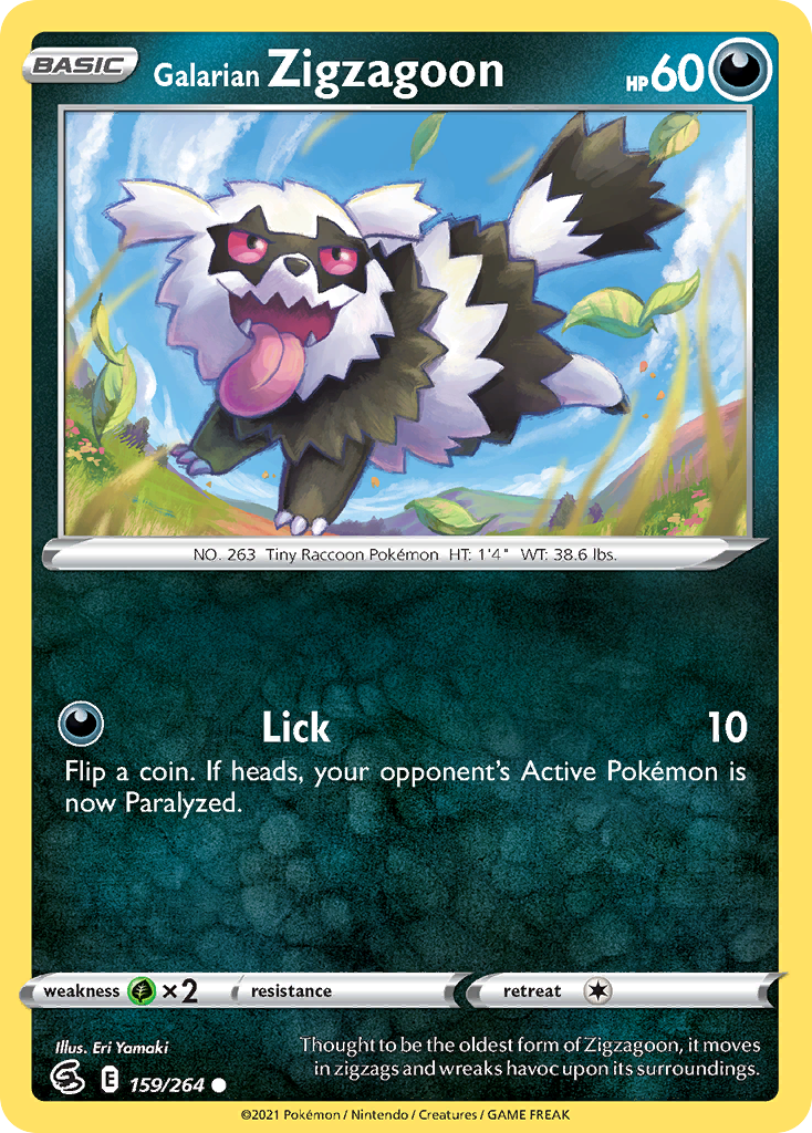 Galarian Zigzagoon (159/264)
