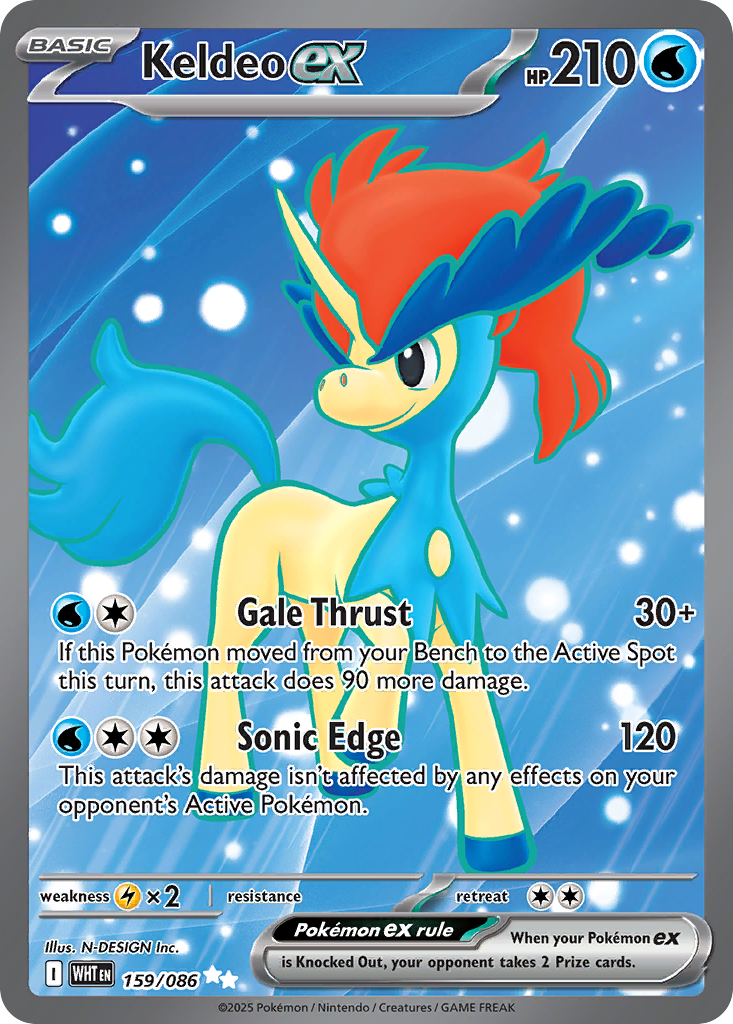 Keldeo ex (159/86)