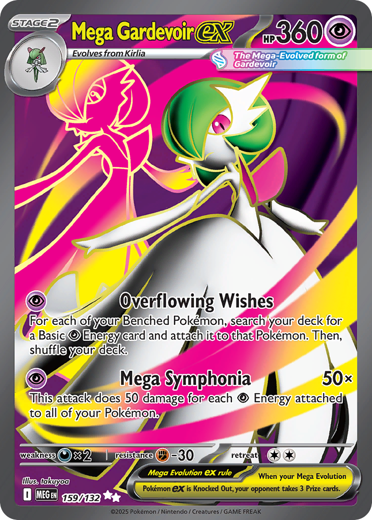 Mega Gardevoir ex (159/132)