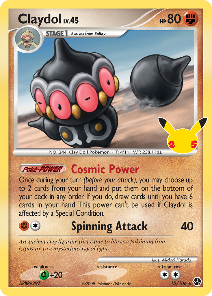 Claydol (015/25)