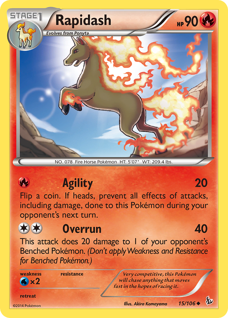 Rapidash (015/106)