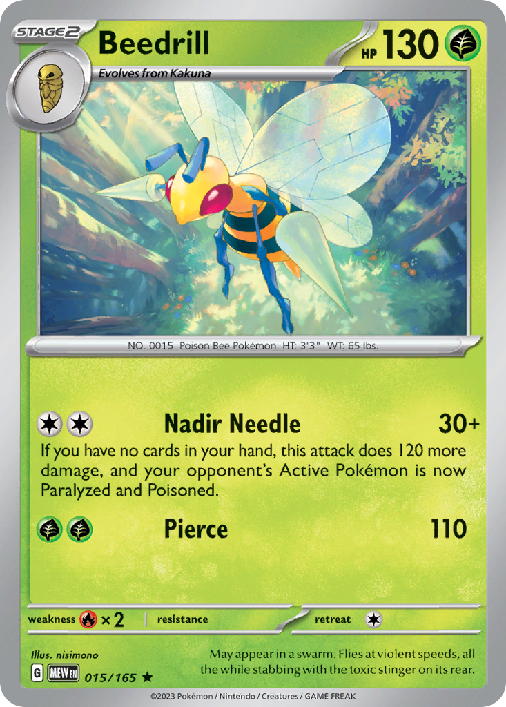 Beedrill (015/165)