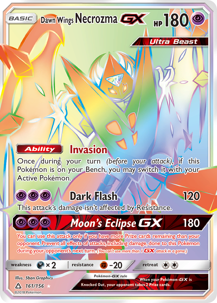 Dawn Wings Necrozma-GX (161/156)