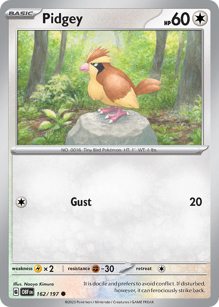 Pidgey (162/197)