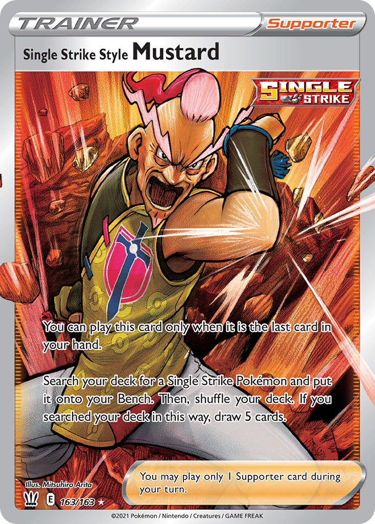 Single Strike Style Mustard (163/163)