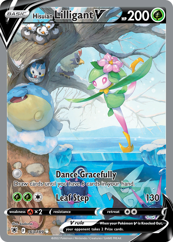 Hisuian Lilligant V (163/189)