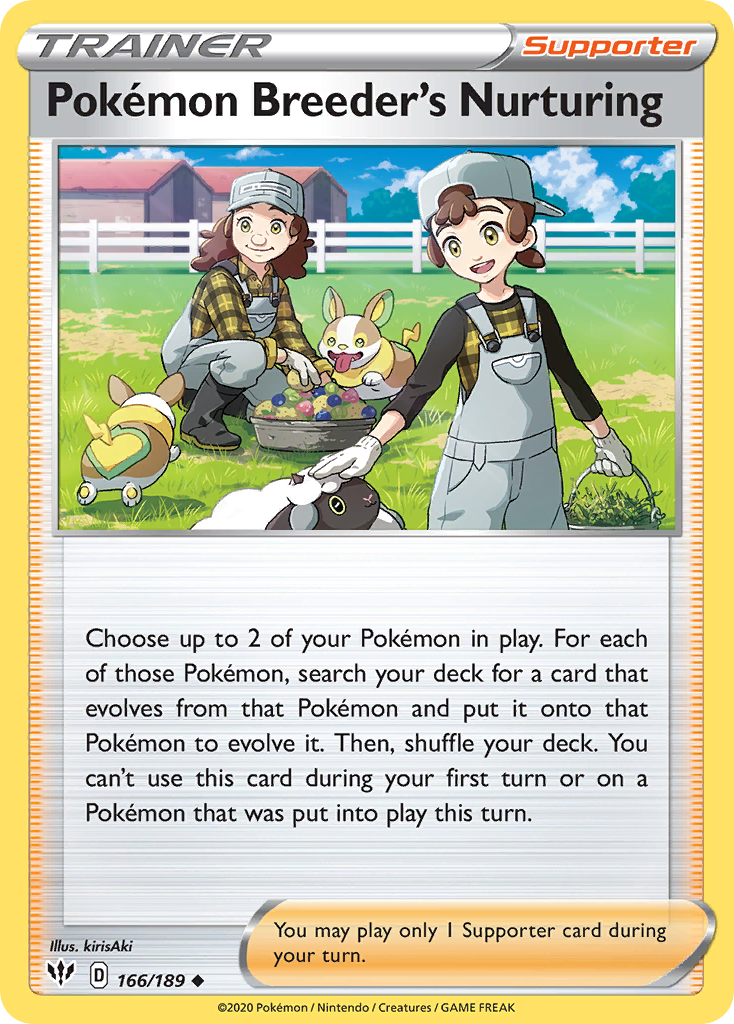 Pokémon Breeder's Nurturing (166/189)