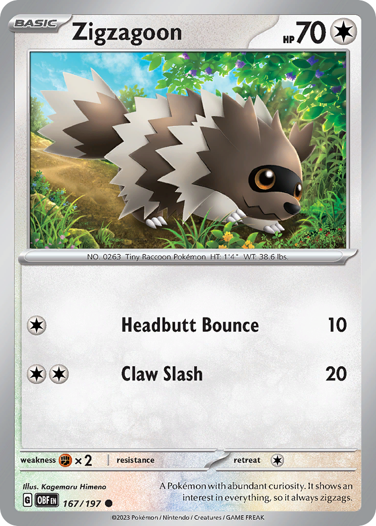 Zigzagoon (167/197)
