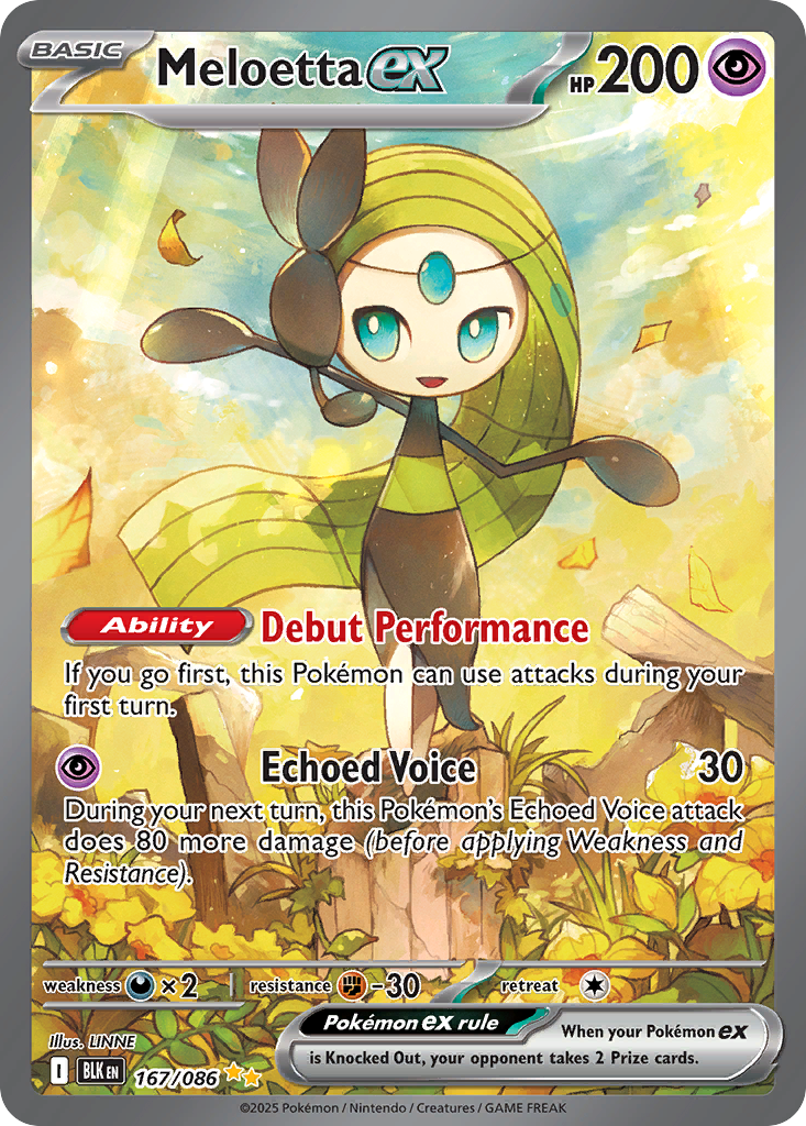 Meloetta ex (167/86)