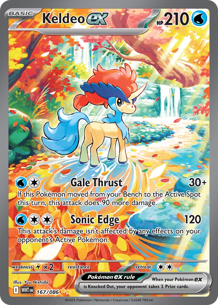 Keldeo ex (167/86)