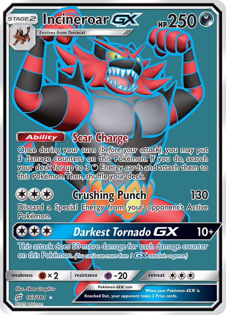 Incineroar-GX (167/181)