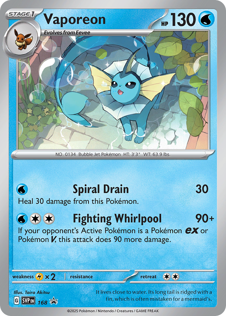 Vaporeon (168/150)