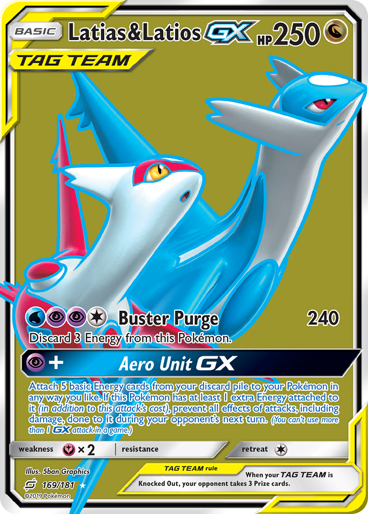 Latias & Latios-GX (169/181)