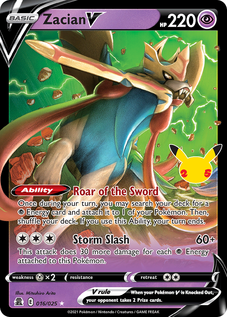 Zacian V (016/25)