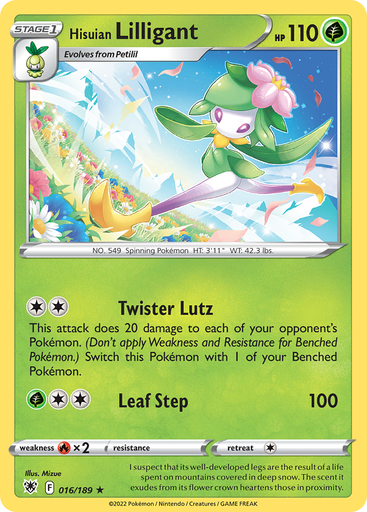 Hisuian Lilligant (016/189)