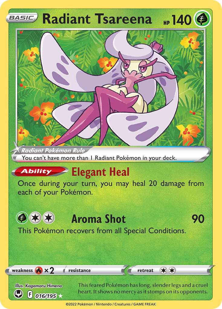 Radiant Tsareena (016/195)