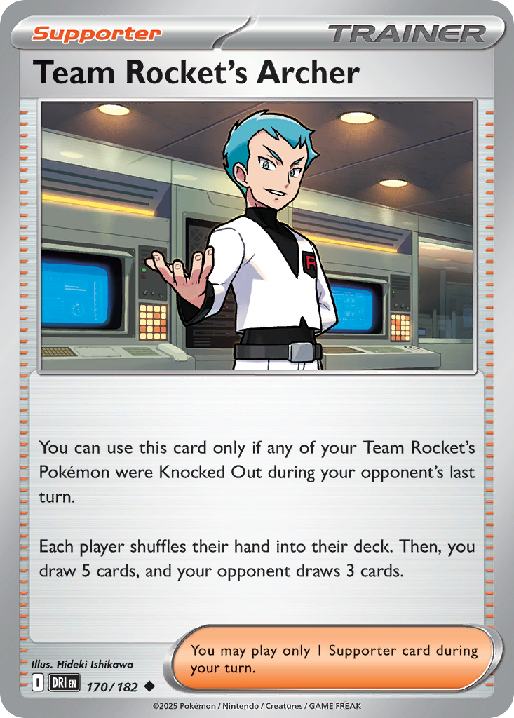 Team Rocket's Archer (170/182)