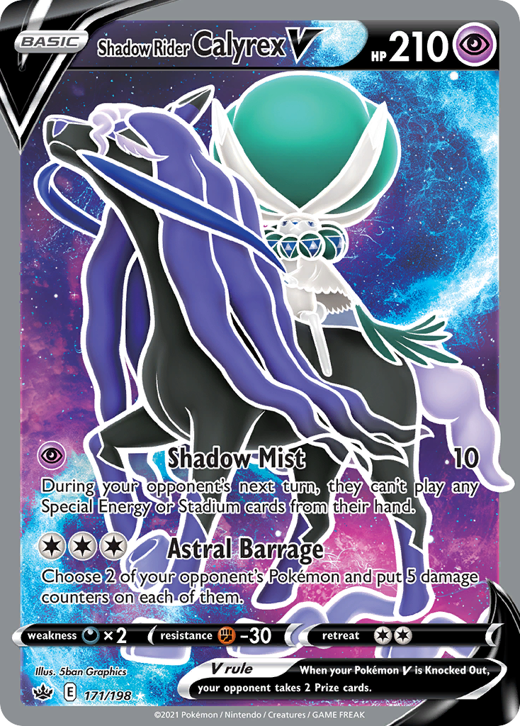 Shadow Rider Calyrex V (171/198)