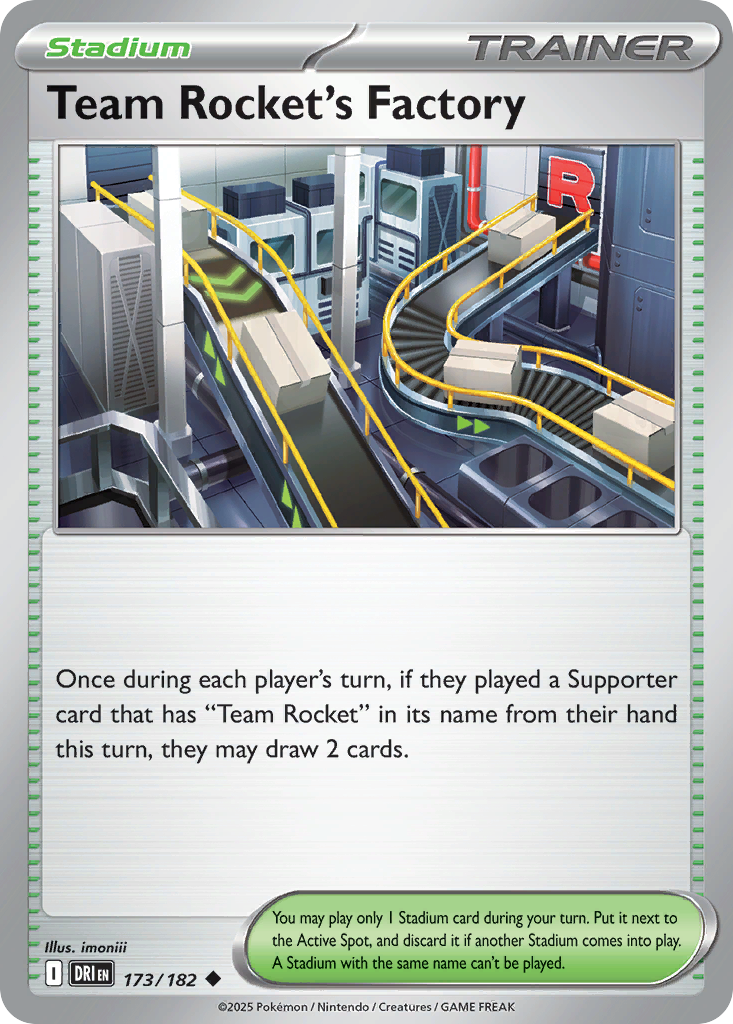 Team Rocket's Factory (173/182)