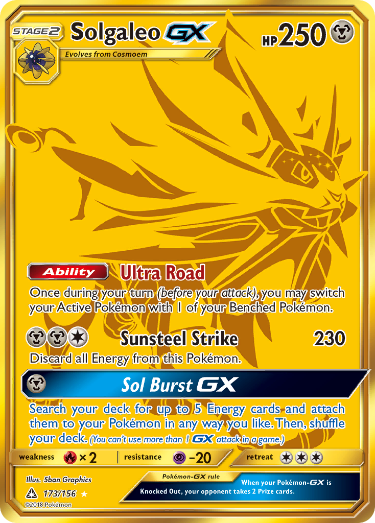 Solgaleo-GX (173/156)