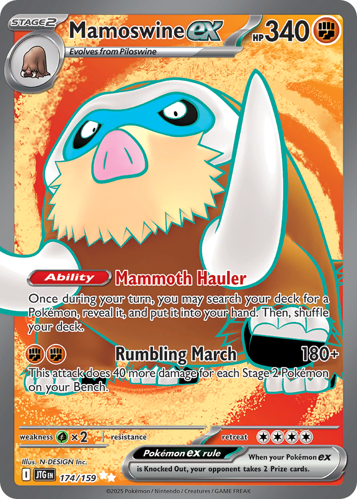 Mamoswine ex (174/159)