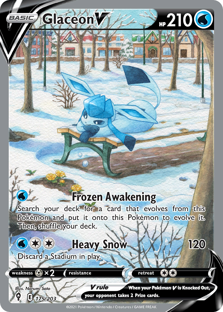 Glaceon V (175/203)