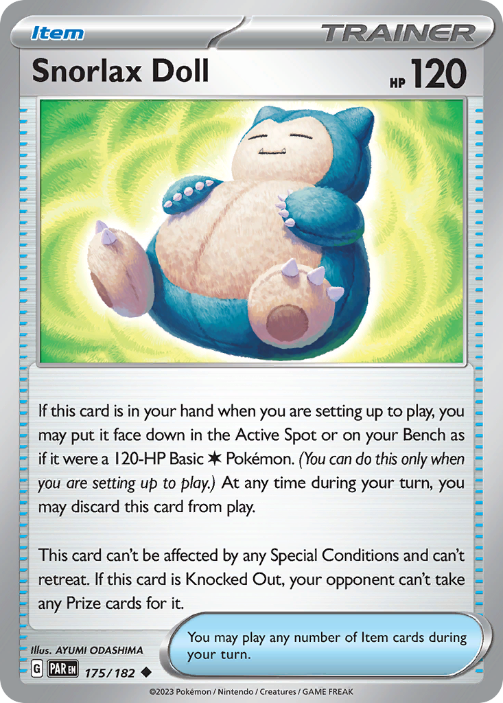 Snorlax Doll (175/182)
