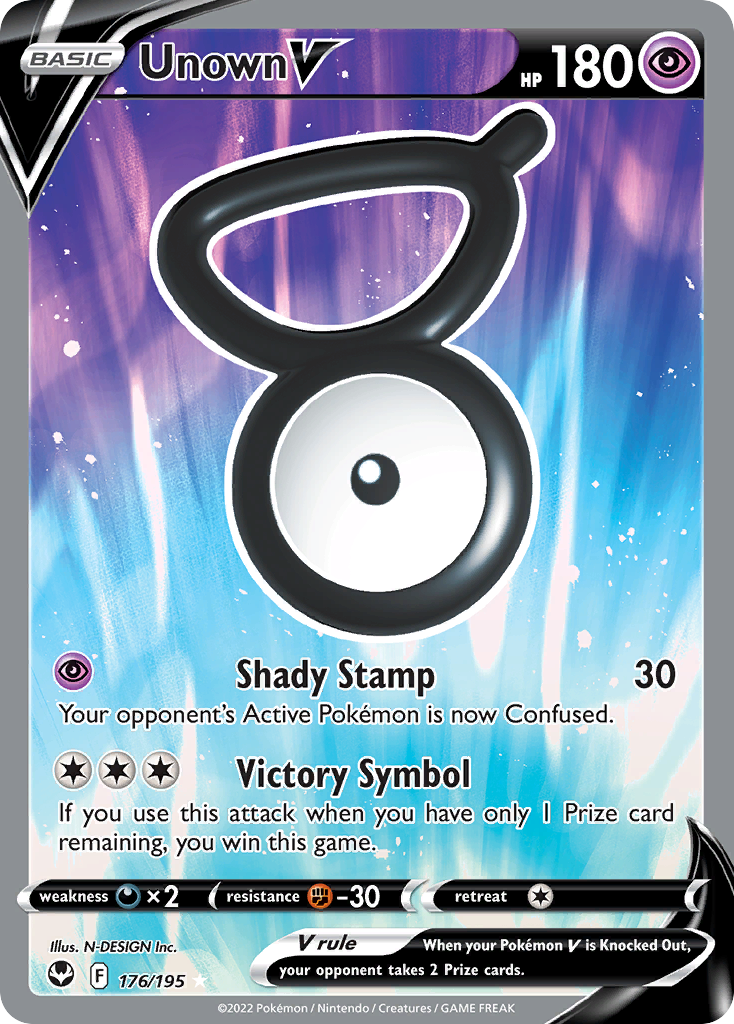 Unown V (176/195)