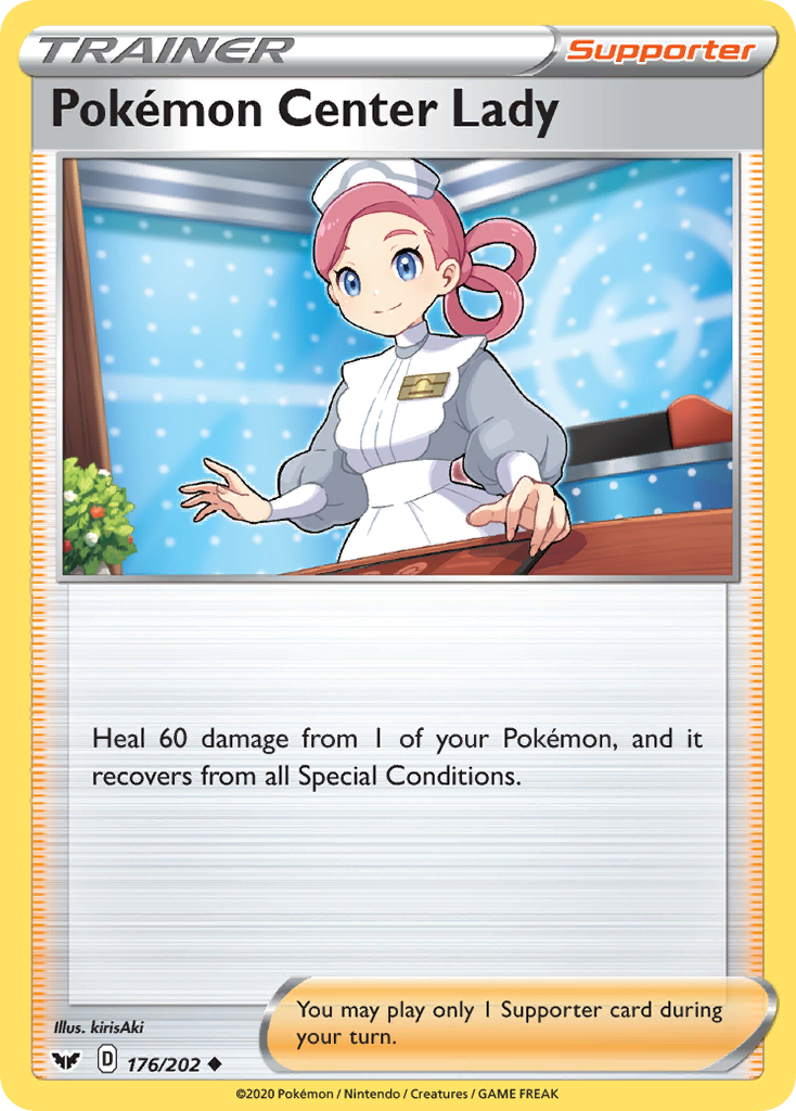 Pokémon Center Lady (176/202)