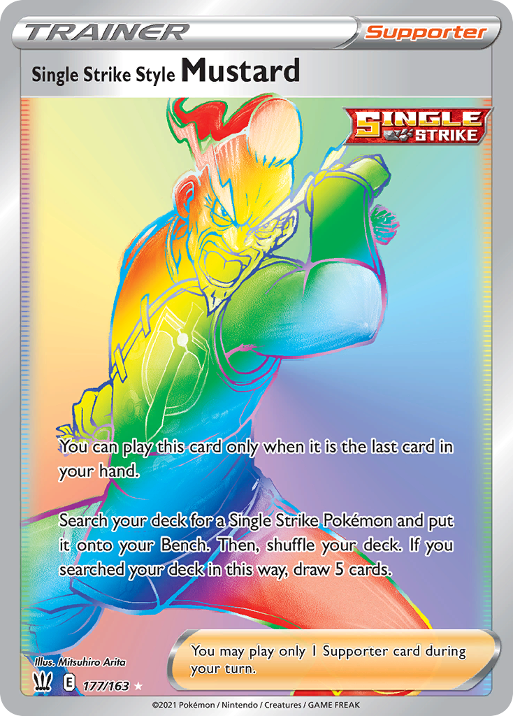 Single Strike Style Mustard (177/163)