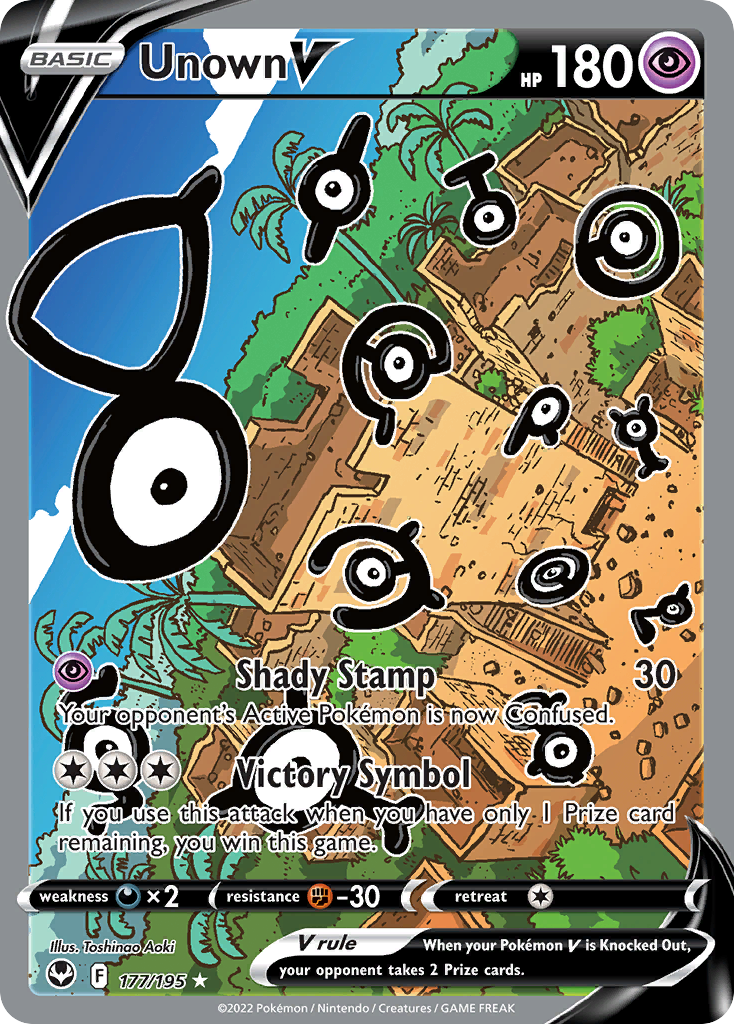 Unown V (177/195)