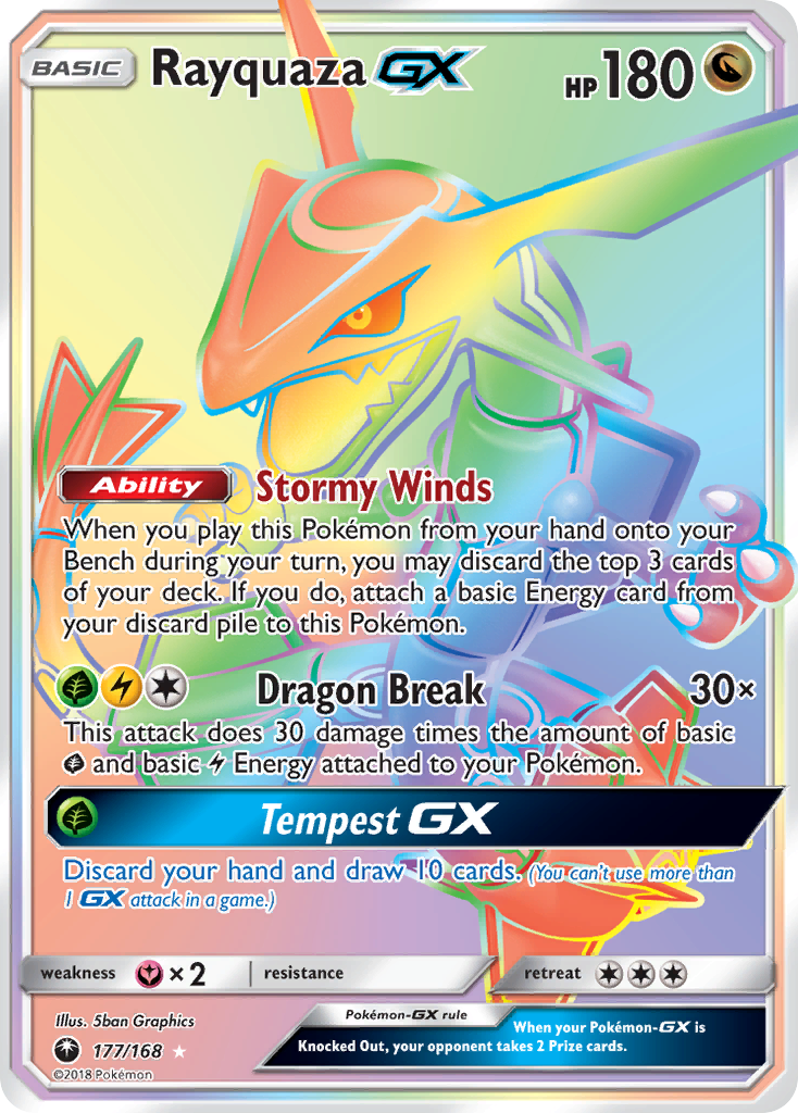 Rayquaza-GX (177/168)