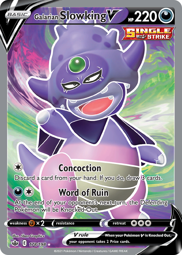 Galarian Slowking V (178/198)