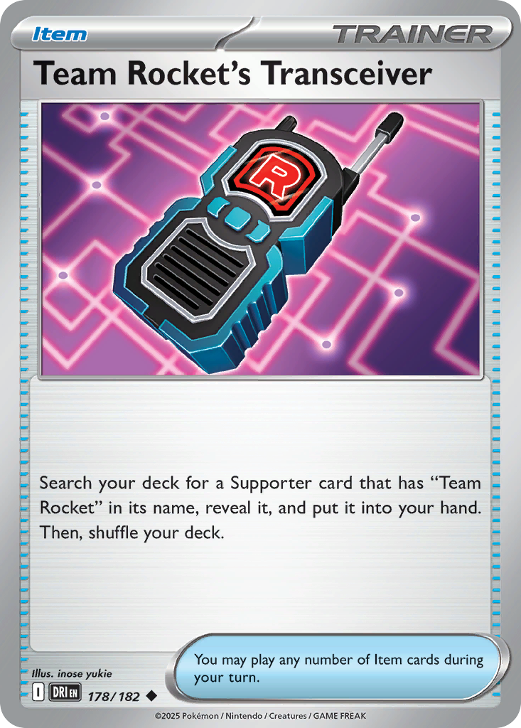 Team Rocket's Transceiver (178/182)