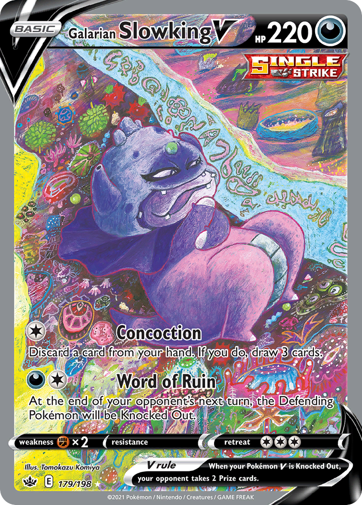 Galarian Slowking V (179/198)