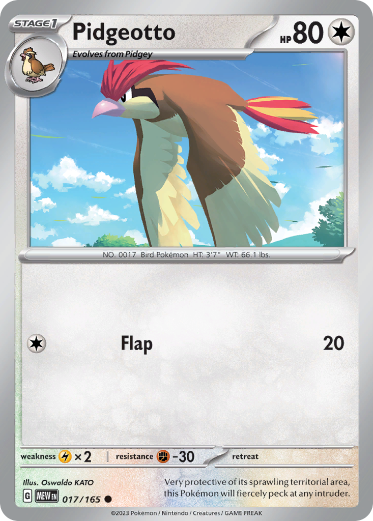 Pidgeotto (017/165)