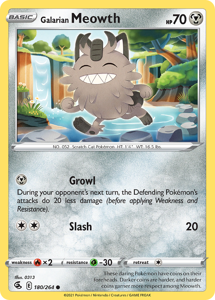 Galarian Meowth (180/264)