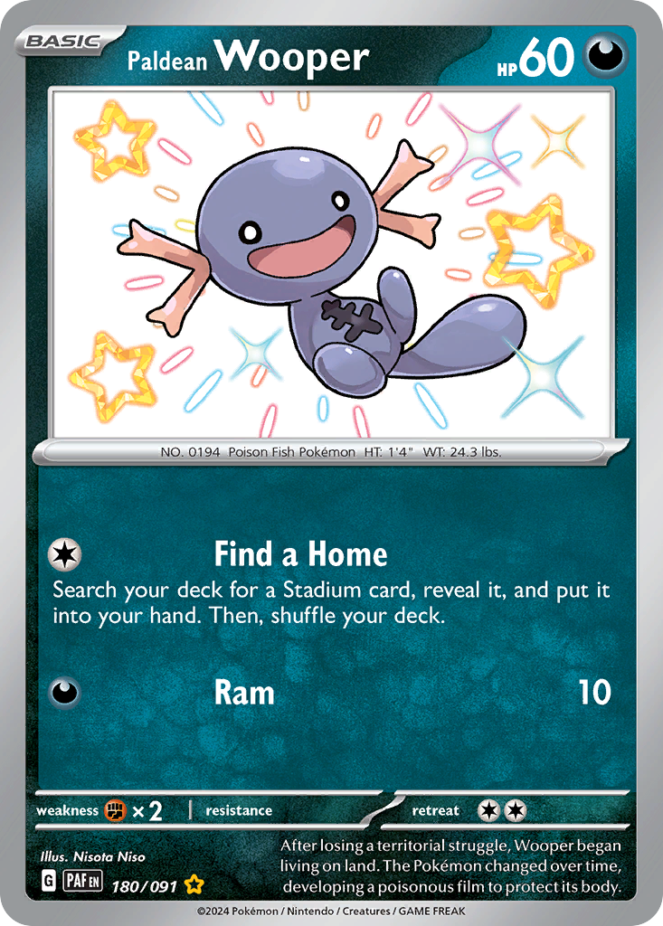 Paldean Wooper (180/91)