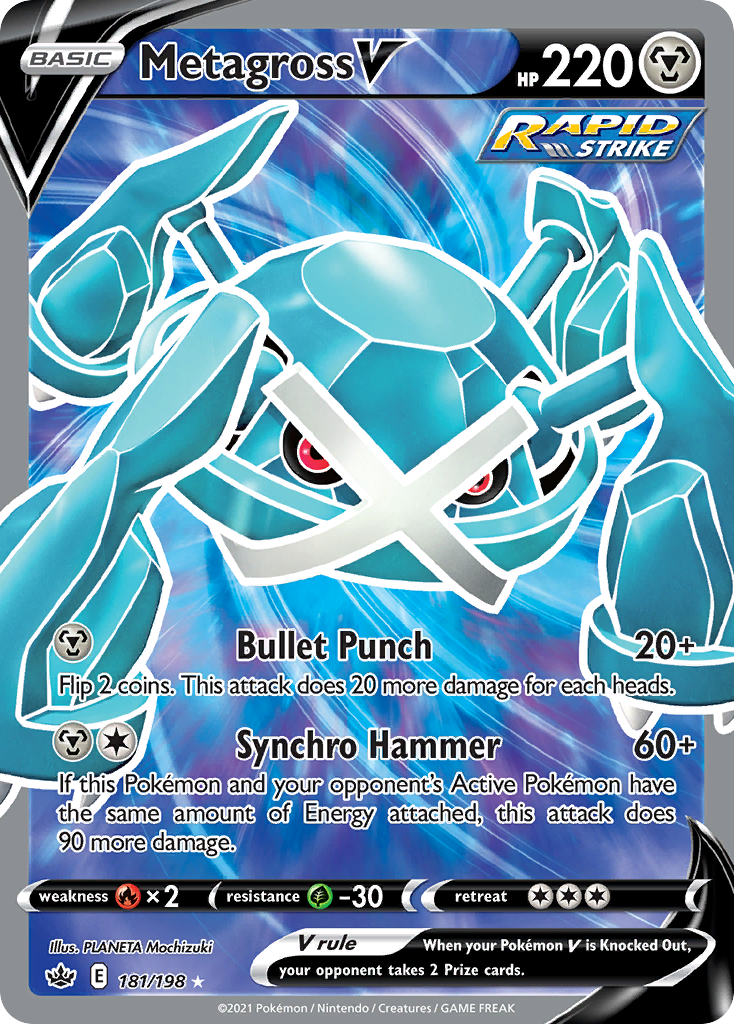 Metagross V (181/198)