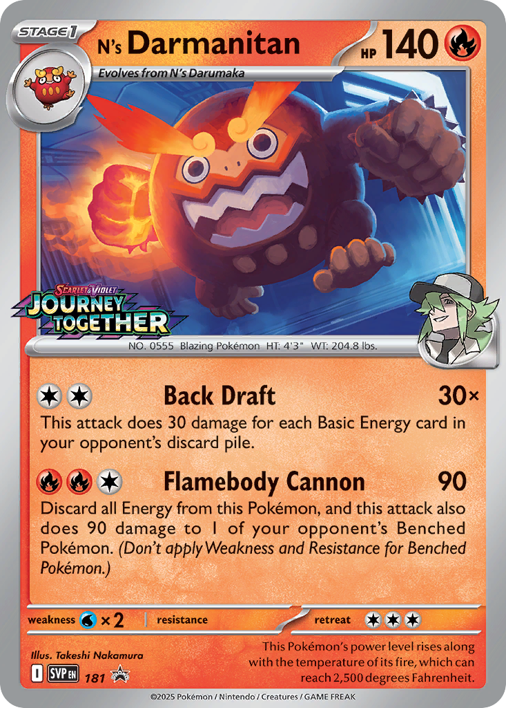 N's Darmanitan (181/150)